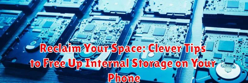 Reclaim Your Space: Clever Tips to Free Up Internal Storage on Your Phone