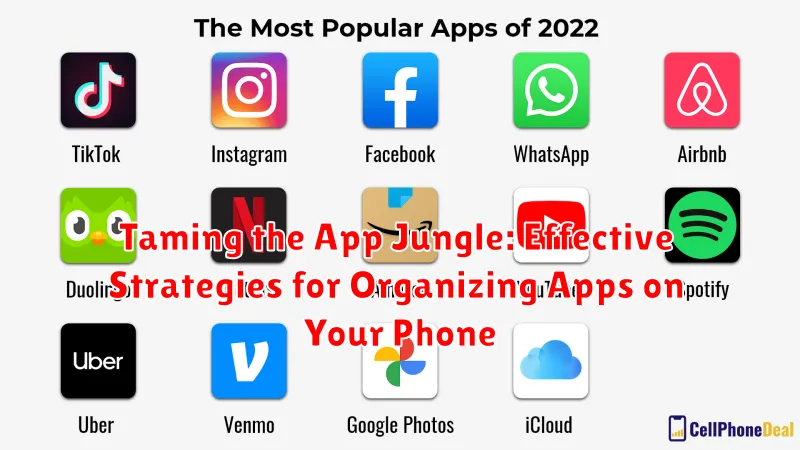 Taming the App Jungle: Effective Strategies for Organizing Apps on Your Phone